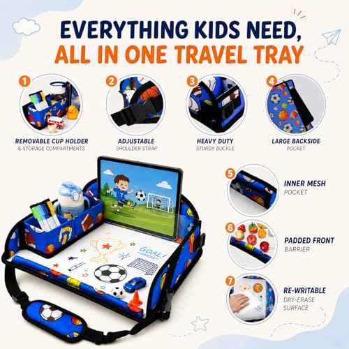 Kids Travel Tray for Car Seat