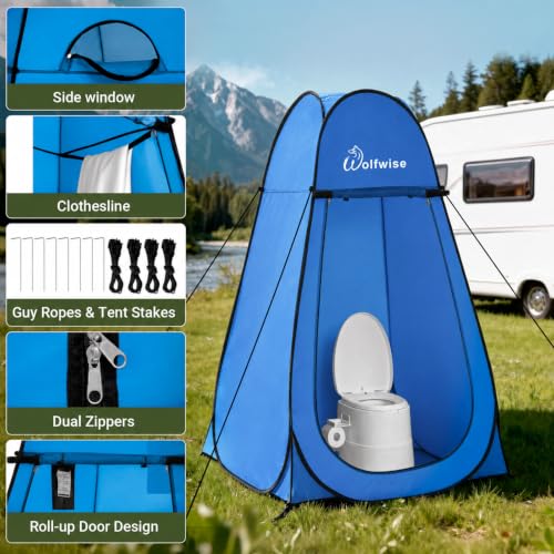 Pop Up Shower Tent for Camping Essentials