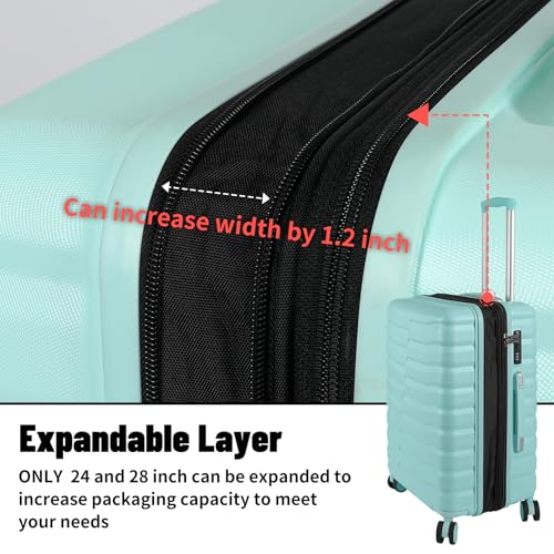 5 Piece Hardside Luggage Set (5 Count)