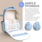 Boss Plus Large Diaper Bag Backpack with 19 Pockets