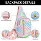 Small Sling Bag For Women Men Casual Crossbody Sling Backpack