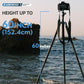 62 Inch Carbon Fiber Tripod for Camera Ultralight Travel Camera Tripod Max Loads Up 22lbs X