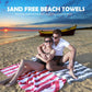 Microfiber Beach Towel Sand (4 Count)