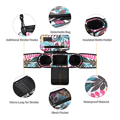 Universal Stroller Organizer with Insulated Cup Holder