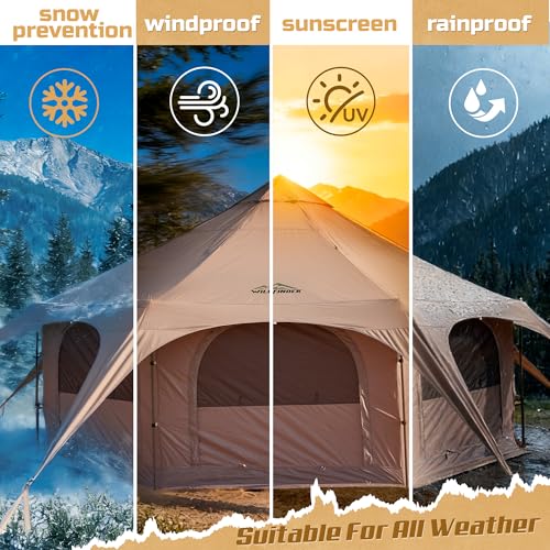 16.5 Ft Canvas Bell Tent