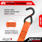 4 PK Ratchet Tie Down Straps (4 Count)