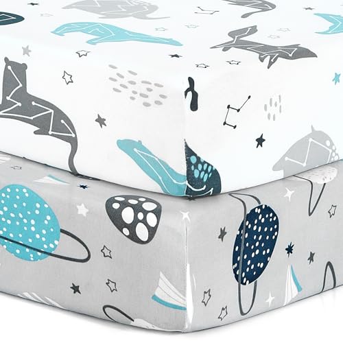 Baby Fitted Crib Sheets (2 Count)