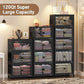 360Qt Stackable Storage Bins with 3 Lids (3 Count)