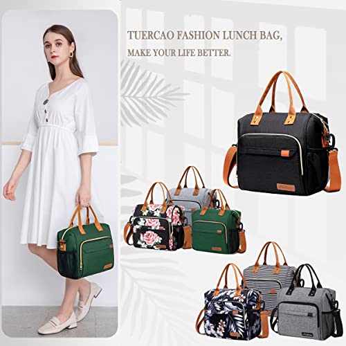 Insulated Lunch Bag Adult Lunch Box for Women for Work Leakproof Soft Cooler for Beach Travel Picnic