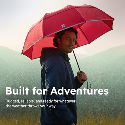 Premium Collapsible Small Travel Umbrella Compact