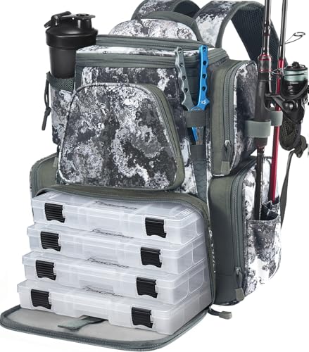 Fishing Backpack with 2 Rod Holders
