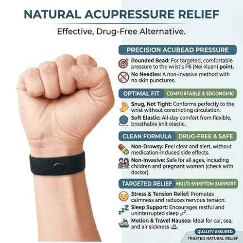 Waterproof Motion Sickness Wristbands for Kids