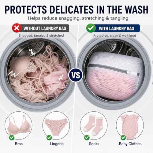7 Pcs Shoe Laundry Bag and Sneaker Cleaner Mesh Bags (7 Count)