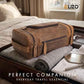 Real Leather Toiletry Bag for Men