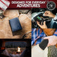 Genuine Nappa Leather Trifold Wallet For Men RFID And ID Window
