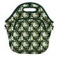 LunchTote Zippered Bag Insulated Neoprene Caddy (Good Luck Garden / X-Large 6.5 Quart Lunch Tote)