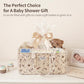 Cute Cartoon Animal Prints Baby Diaper Caddy Organizer