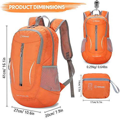 Lightweight Packable Backpack 25L