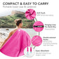 Quick Dry Travel Towel with Case & Carabiner