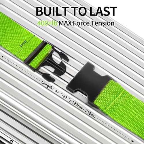 Cross Luggage Straps for Suitcase and Luggage Tags 3 Packs