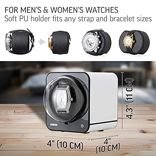 Watch Winder for Automatic Watches with Vertical Rotor Stop