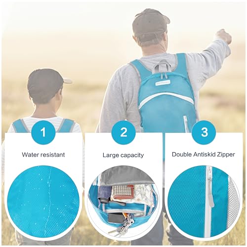 35L Foldable Waterproof Backpack For Outdoor Sports With Inside Wet Clothes Compartment Packable For Multiple Uses Ultra Lightweight Ideal For Hiking Men And Women Travel