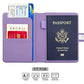 Premium Leather Passport Holder Covers Case