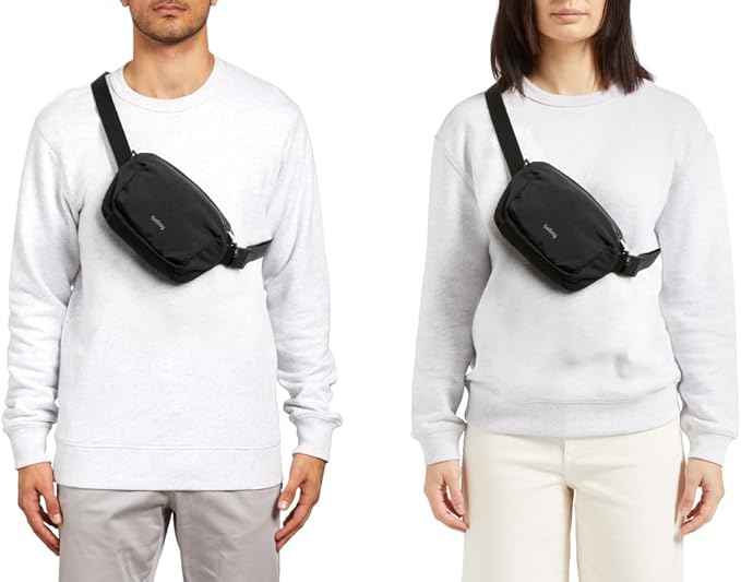 Bellroy Lite Belt Bag (versatile crossbody bag, fanny pack) - ArcadeGray