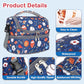 Double Decker Cooler Insulated Lunch Bag Large Tote for Boys