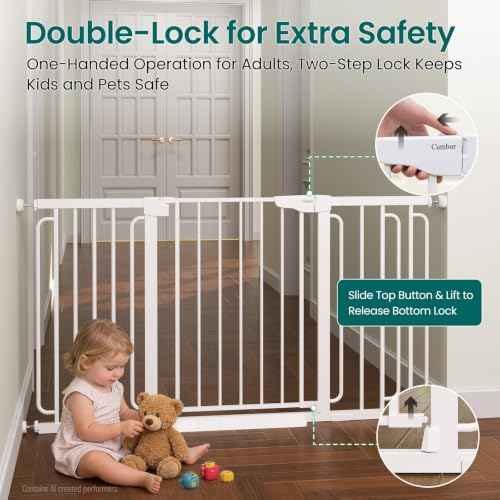 30.4 56.8" Extra Wide Baby Gate