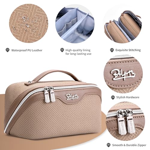Travel Makeup Bags for Women (3 Count)