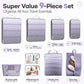 9 11 Set Compression Packing Cubes for Travel Essentials (9 Count)