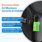 Open Alert TSA Approved Luggage Locks (4 Count)