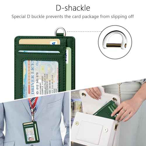 Slim Minimalist Wallet RFID Credit Card Holder for Men