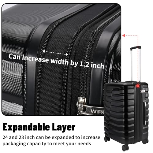 3 Piece Hardshell Travel Luggage Set (3 Count)