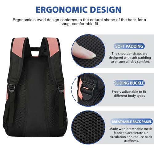 Soccer Backpack Bag with Ball Holder Ventilated Shoe Compartment Large Capacity Sports Gear Bag for Basketball Volleyball Gym
