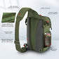 BlowBak Fishing Sling Bag With Rod Holder