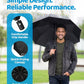 Windproof Compact Umbrellas for Rain (2 Count)