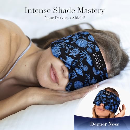 Sleep Mask with Bluetooth Headphones