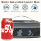 Small Insulated Lunch box Portable Soft Bag Mini Cooler Thermal Meal Tote Kit with Handle for Work & School