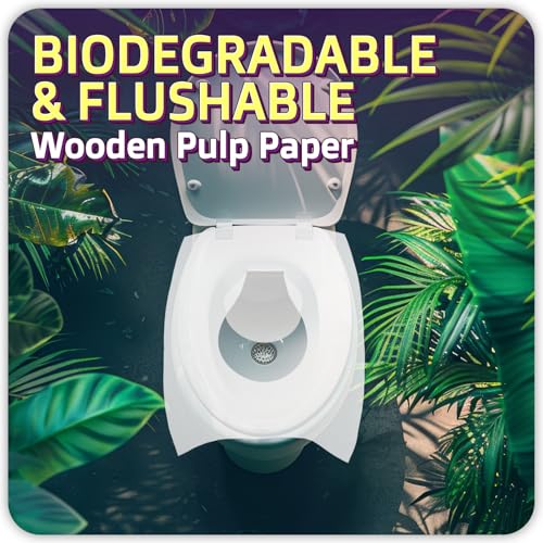 50 Pcs Disposable Toilet Seat Cover