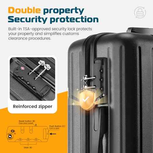 Luggage Sets 3 Piece (3 Count)