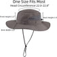 Connectyle Women's UPF 50+ Sun Hat UV Protection Wide Brim Bucket Hat Summer Beach Hats Fishing Hiking Outdoor Safari Hats