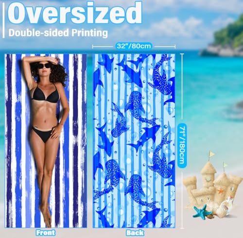Microfiber Beach Towel (2 Count)