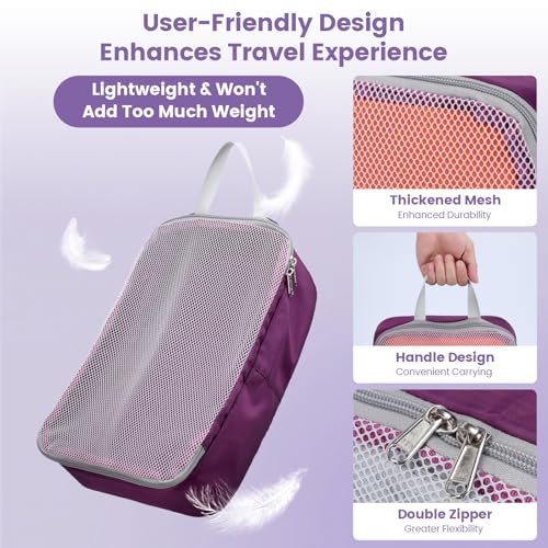 Mesh Compression Packing Cubes for Travel (7 Count)