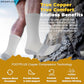 6 Pairs Copper Running Hiking Socks (6 Count)