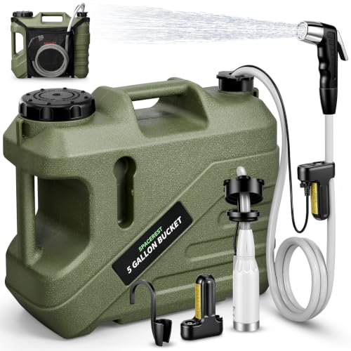 Portable Camping Shower with 5