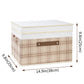 Collapsible Storage Bins with Lids (5 Count)