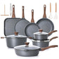 23 PCS Nonstick Granite Cookware Set