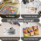3PCS Clear Hard Plastic Zipper Case (3 Count)